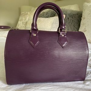 Louis Vuitton Epi Speedy 25